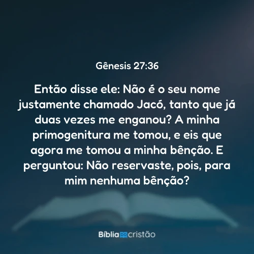 Gênesis 27:36