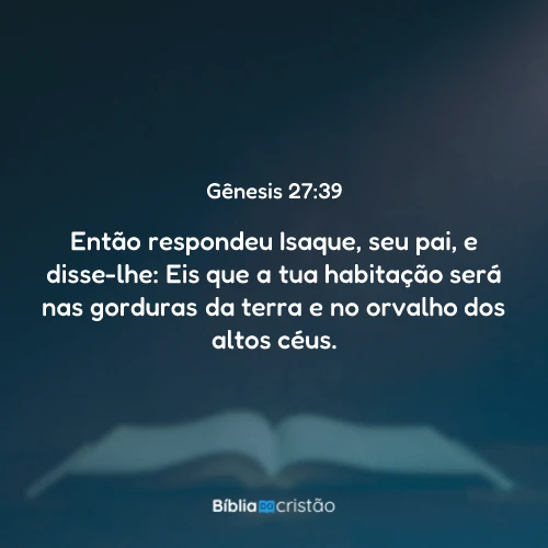 Gênesis 27:39