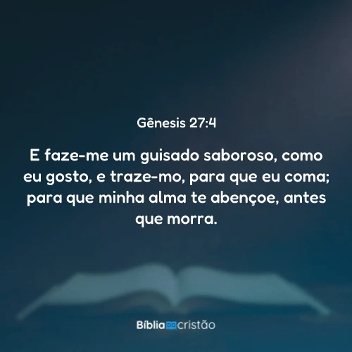 Gênesis 27:4