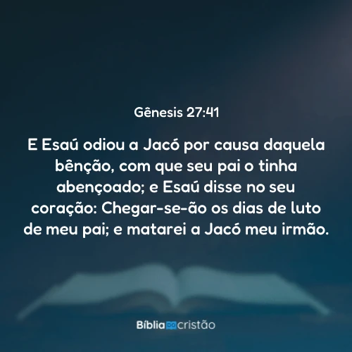 Gênesis 27:41