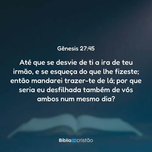 Gênesis 27:45
