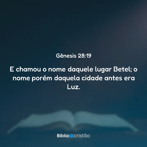 Gênesis 28:19