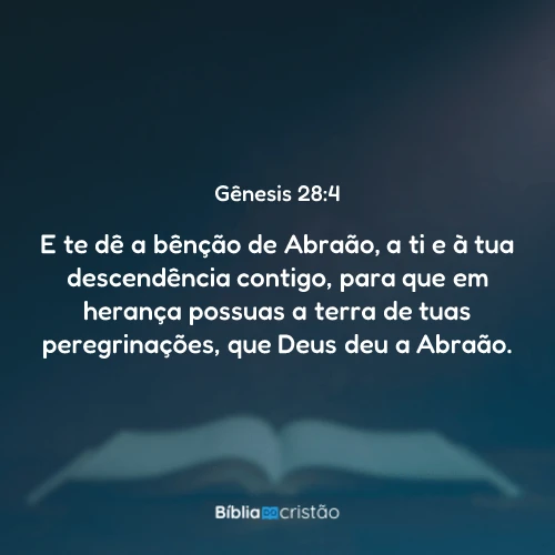 Gênesis 28:4
