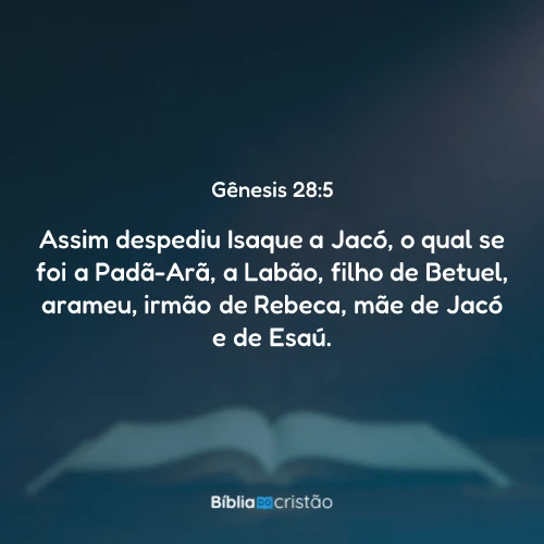 Gênesis 28:5