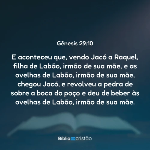 Gênesis 29:10