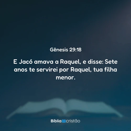 Gênesis 29:18