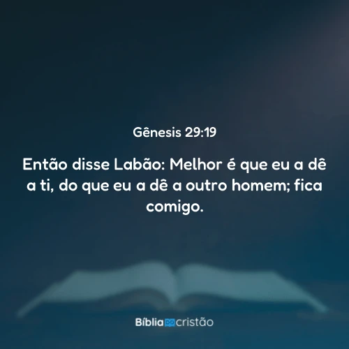 Gênesis 29:19