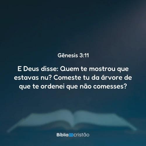 Gênesis 3:11