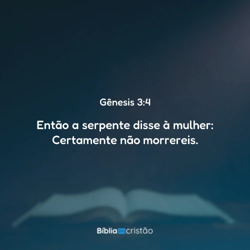 Gênesis 3:4