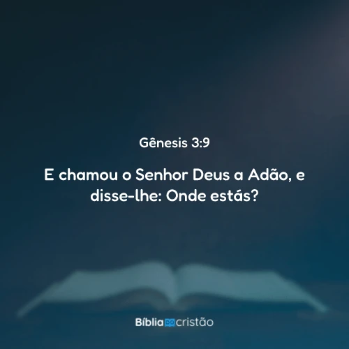 Gênesis 3:9