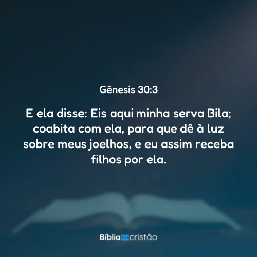 Gênesis 30:3