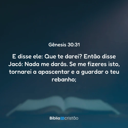 Gênesis 30:31