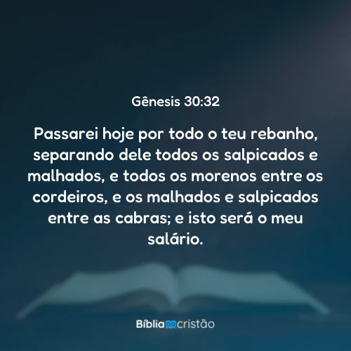 Gênesis 30:32
