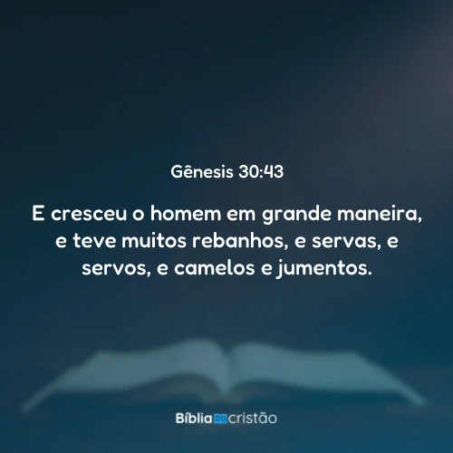 Gênesis 30:43