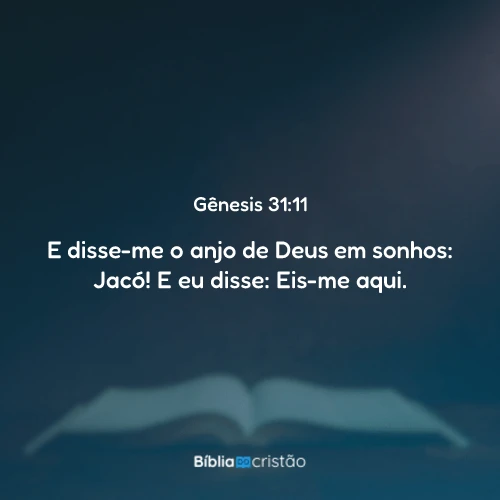 Gênesis 31:11