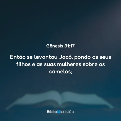 Gênesis 31:17