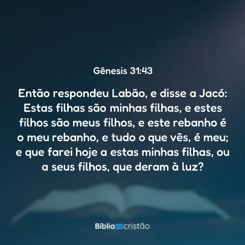 Gênesis 31:43