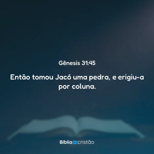 Gênesis 31:45