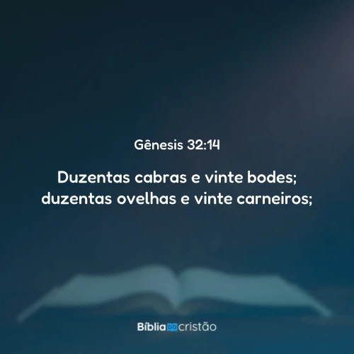 Gênesis 32:14