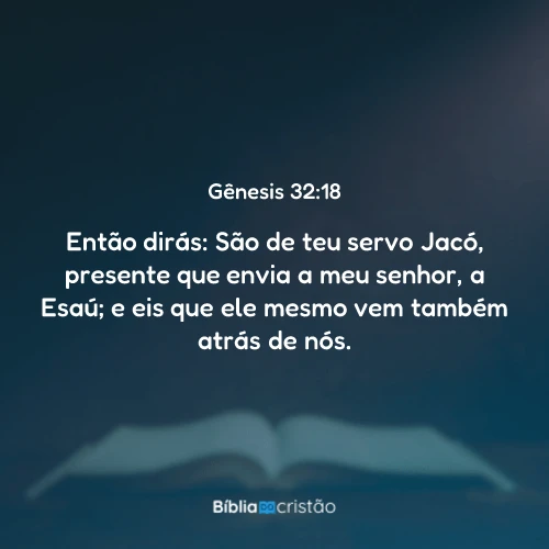 Gênesis 32:18
