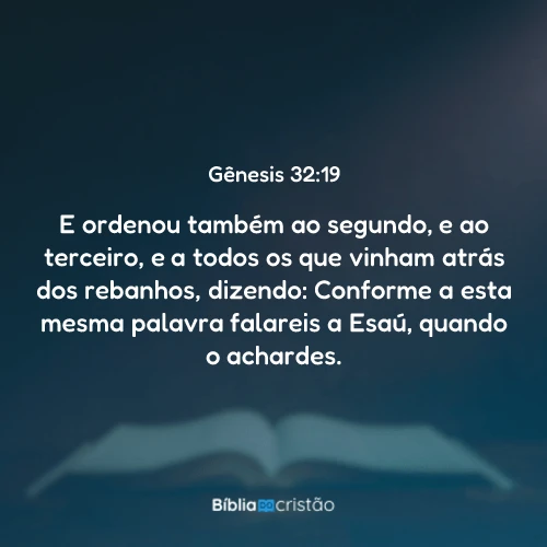 Gênesis 32:19