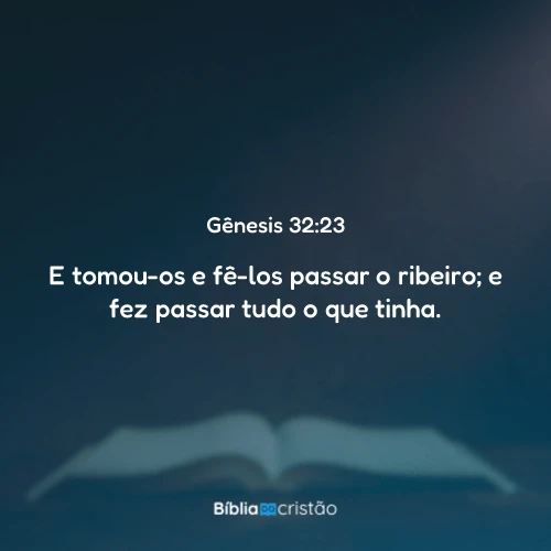 Gênesis 32:23