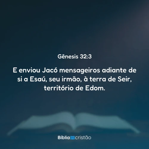 Gênesis 32:3