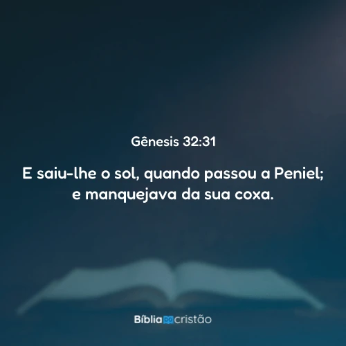 Gênesis 32:31
