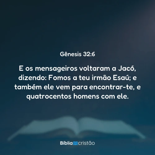 Gênesis 32:6