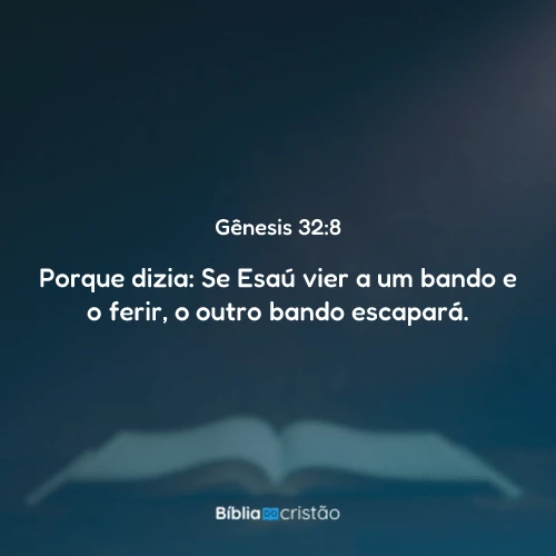 Gênesis 32:8