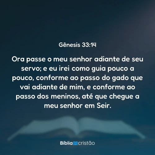 Gênesis 33:14