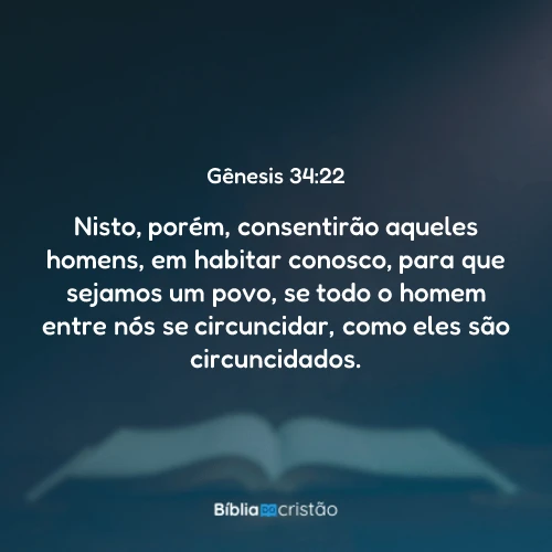 Gênesis 34:22