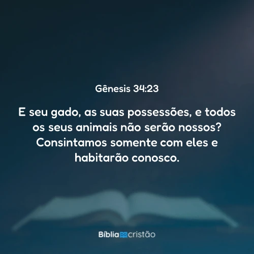 Gênesis 34:23