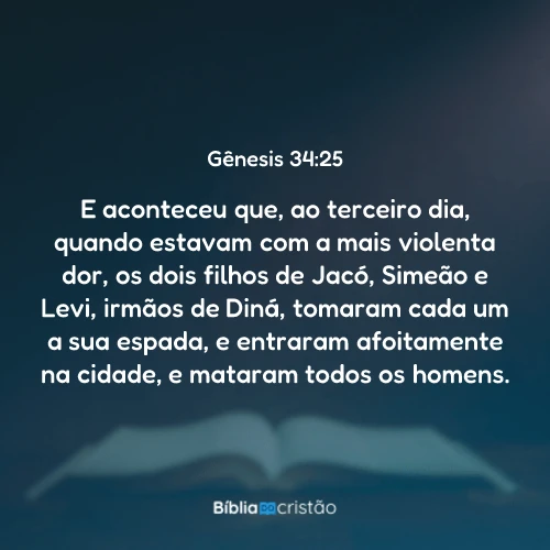 Gênesis 34:25