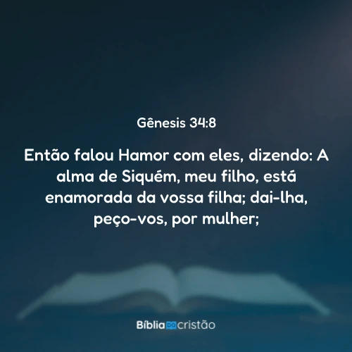 Gênesis 34:8
