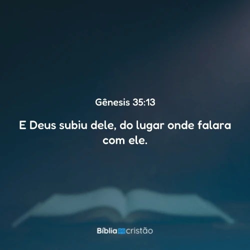Gênesis 35:13