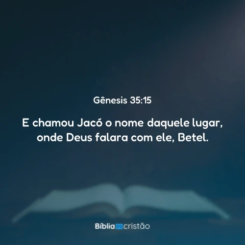 Gênesis 35:15