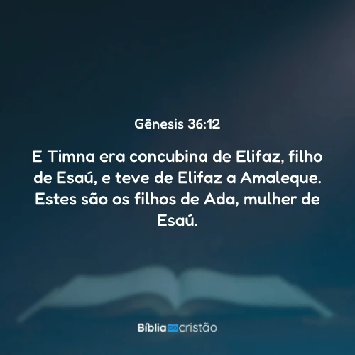 Gênesis 36:12