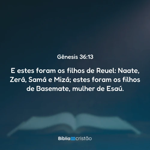 Gênesis 36:13
