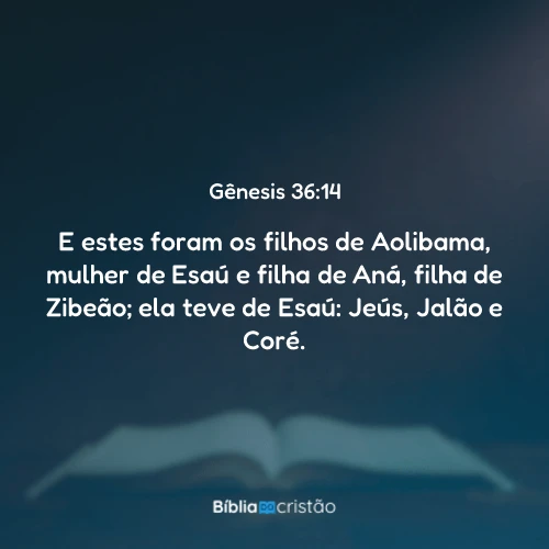 Gênesis 36:14