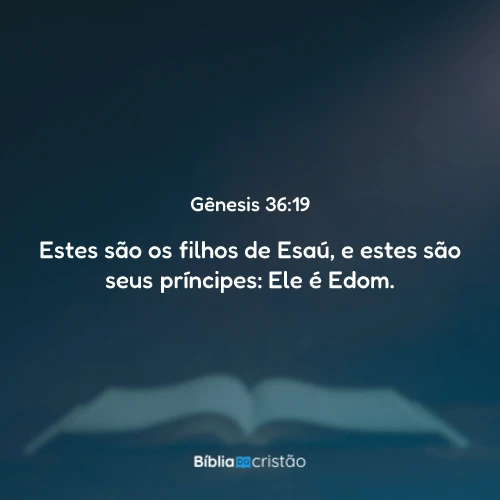 Gênesis 36:19