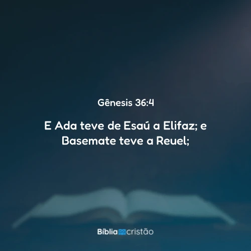 Gênesis 36:4