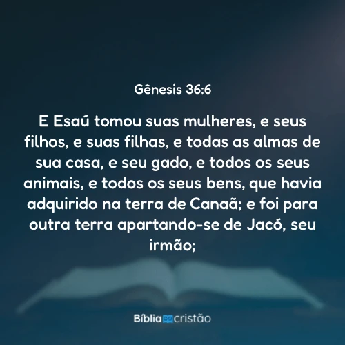 Gênesis 36:6