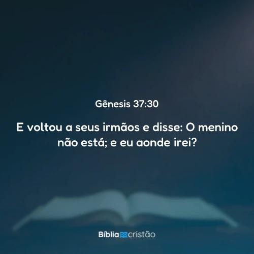 Gênesis 37:30