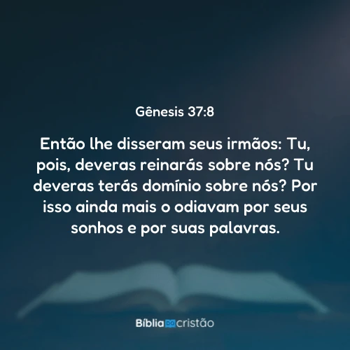 Gênesis 37:8