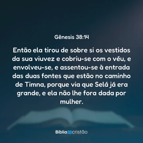 Gênesis 38:14