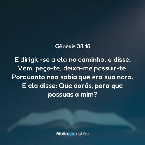 Gênesis 38:16