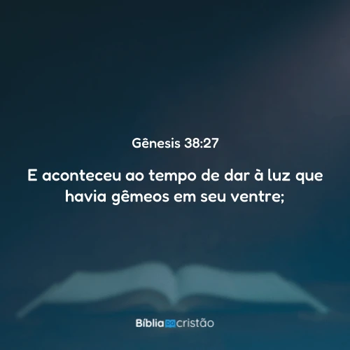 Gênesis 38:27