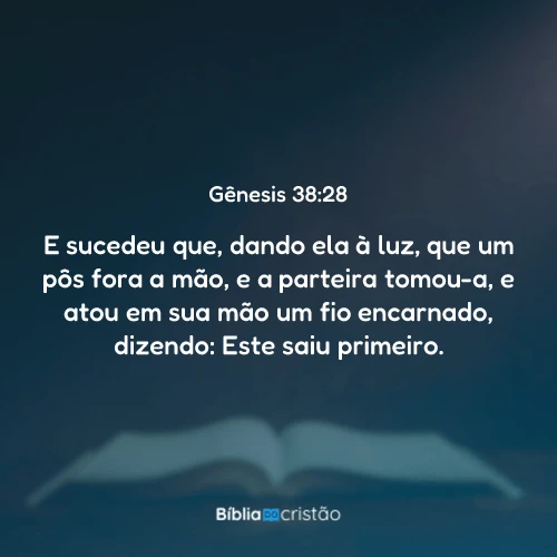 Gênesis 38:28