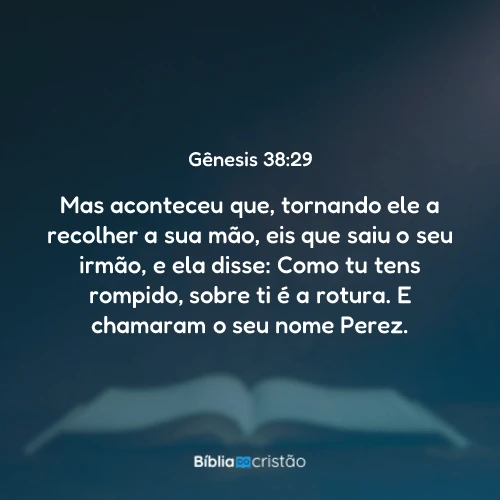 Gênesis 38:29
